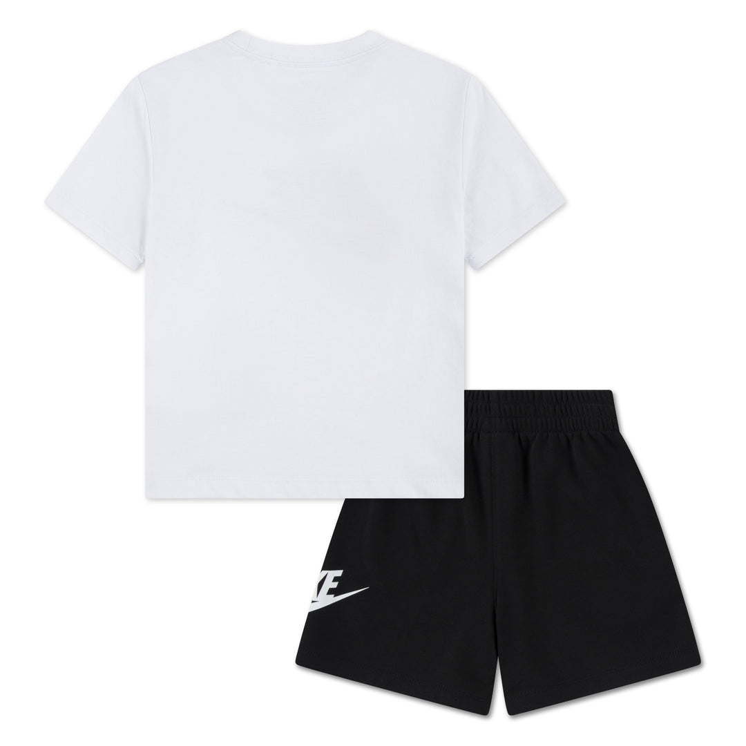 NIKE NIÑO CONJ. DE SHORT NKN CLUB AND BLACK/WHITE