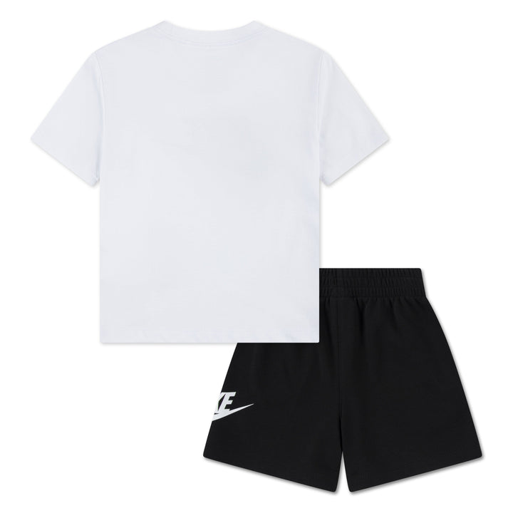 NIKE NIÑO CONJ. DE SHORT NKN CLUB AND BLACK/WHITE