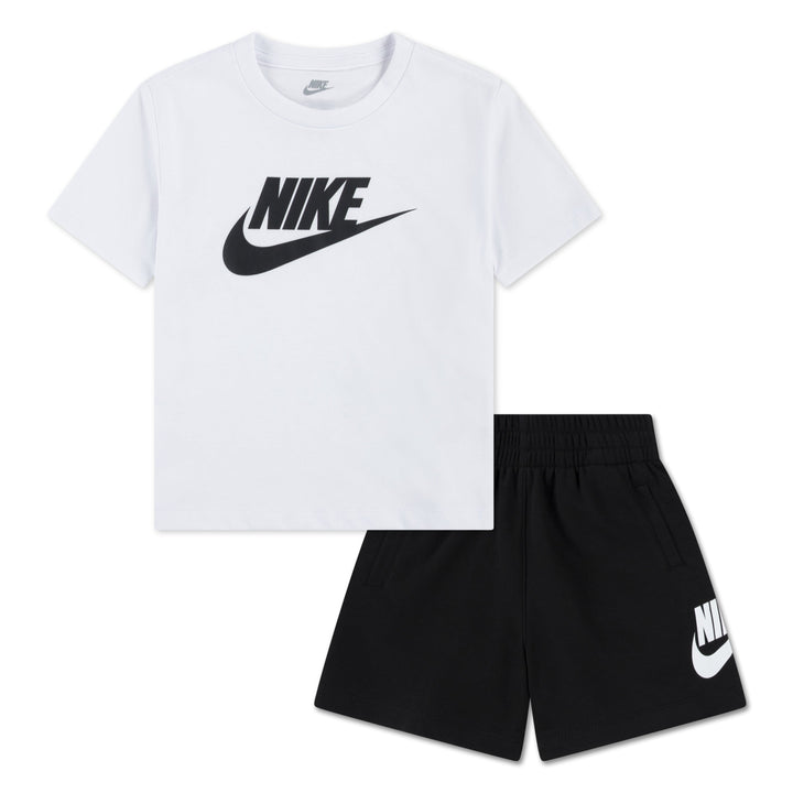 NIKE NIÑO CONJ. DE SHORT NKN CLUB AND BLACK/WHITE