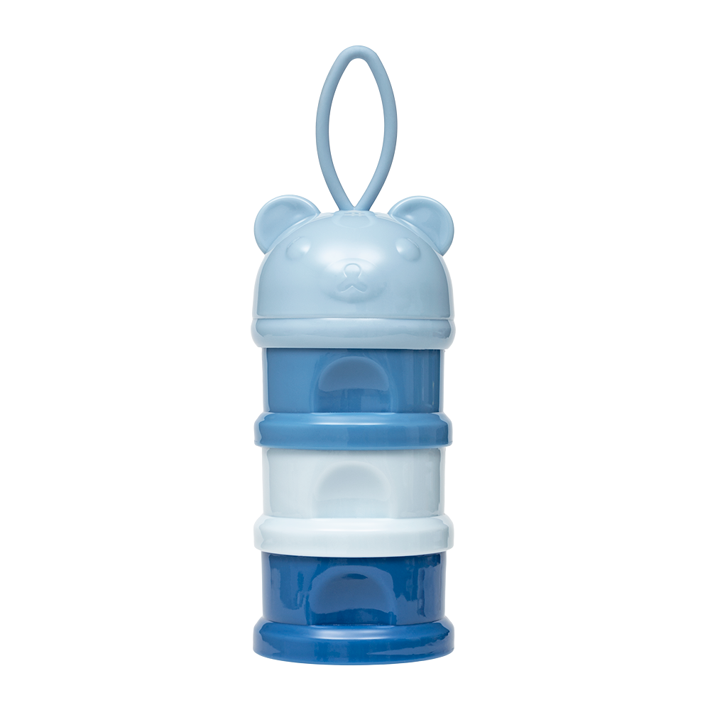 BUBA TARROS APILABLES PARA LECHE EN POLVO Y SNACK AZUL