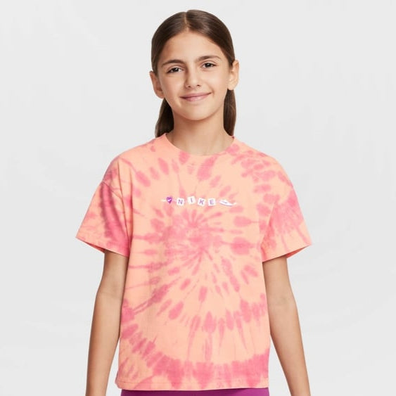 NIKE NIÑA TSHIRT G NSW ADAPT TWEEN APRTAG/PLYPNK SPIRAL DYE