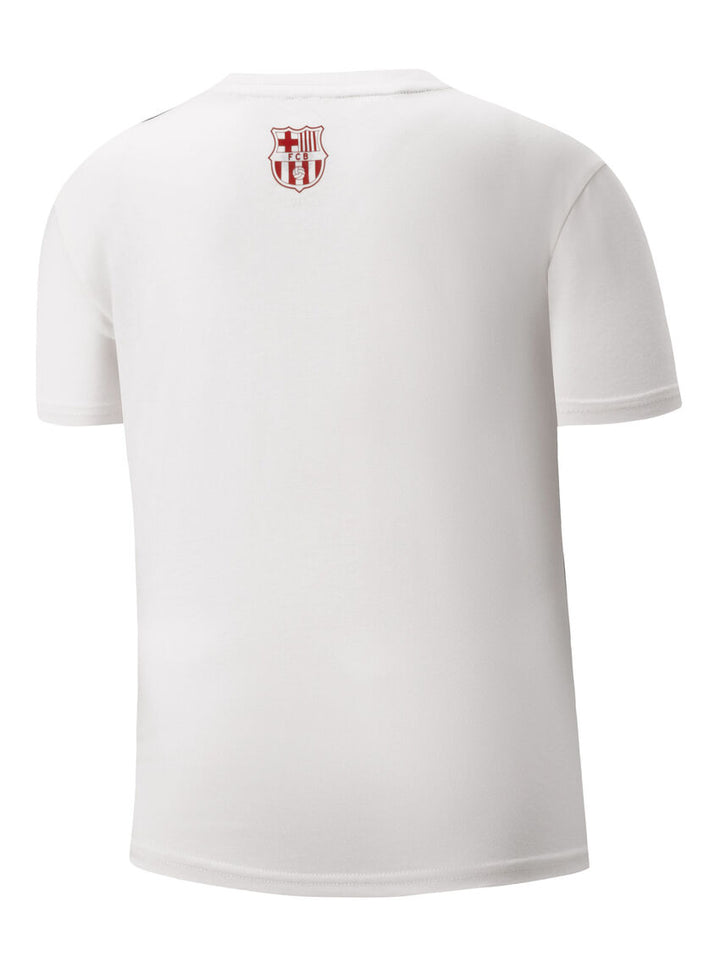 FANATICS NIÑO TSHIRT BARCELONA BLANCO