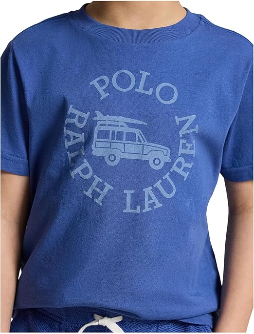 RALPH LAUREN NIÑO TSHIRT 26/1 JERSEY BAI BLUE
