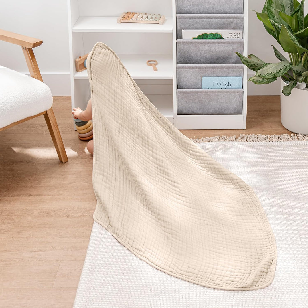 COMFY CUBS TOALLA CON CAPUCHA SAND 2PK