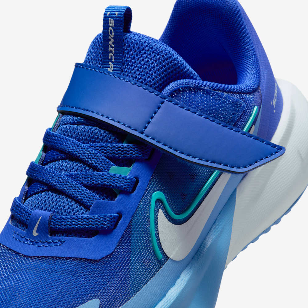 NIKE NIÑO ZAPATILLA SONIC FLY PS BL TNT/WHT-DSTY CCTS-HYPR RYL