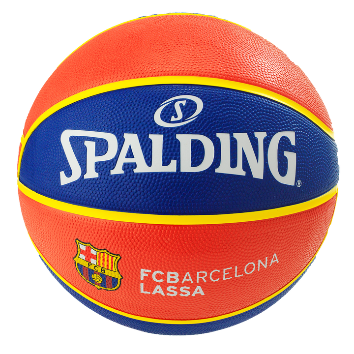 SPALDING PELOTA DE BASKET EUROLEAGUE TEAM FC BARCEL BLU/RED/YEL