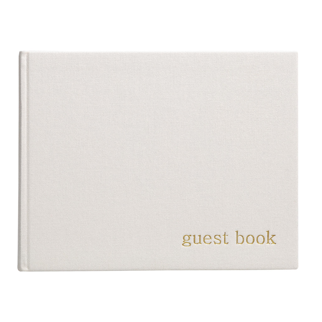 PEARHEAD GUEST BOOK BABY SOWER CREAM