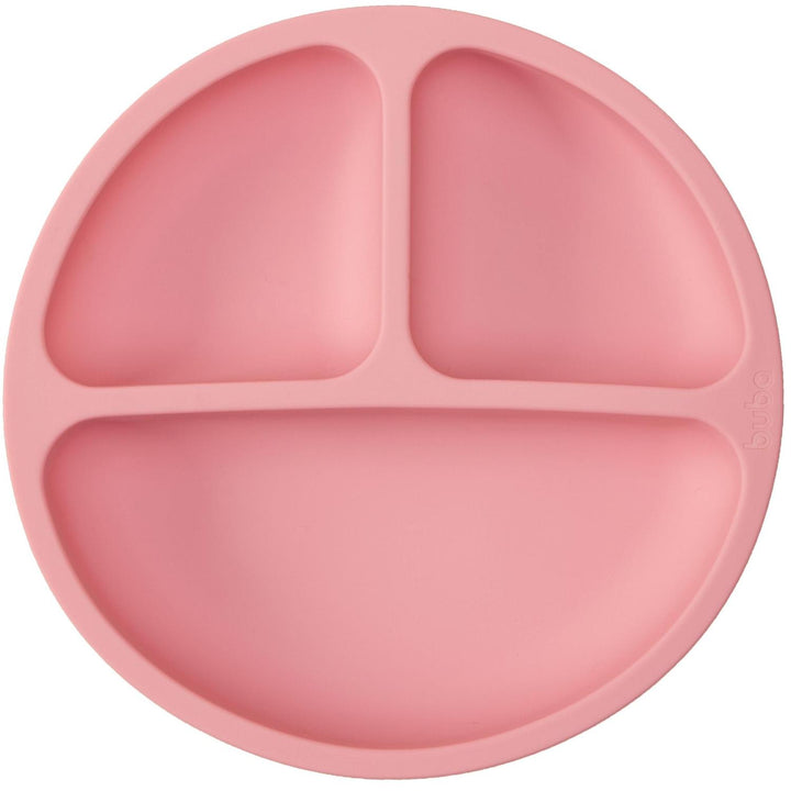 BUBA PLATO DE SILICONA CON VENTOSA ROSA