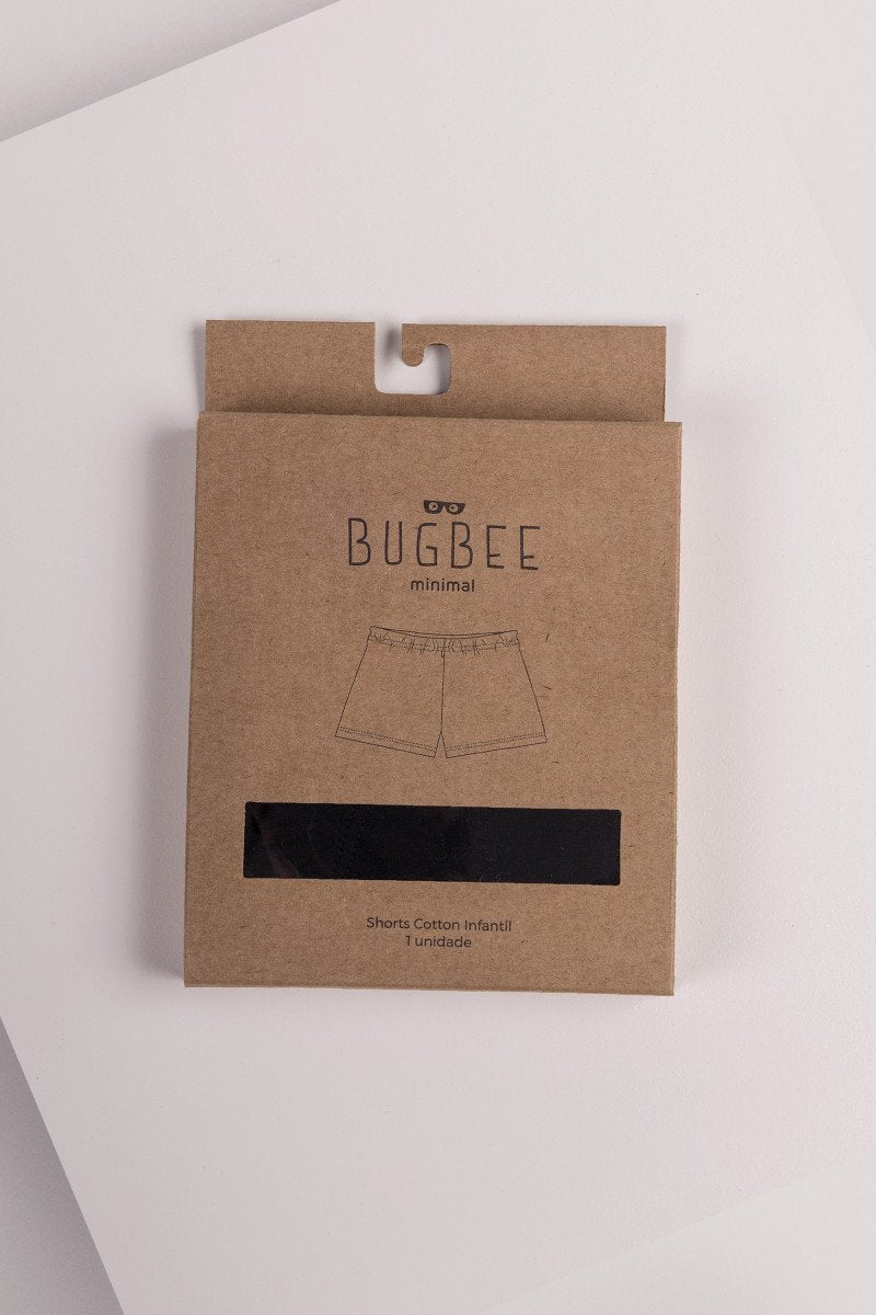 BUGBEE NIÑA SHORT NEGRO