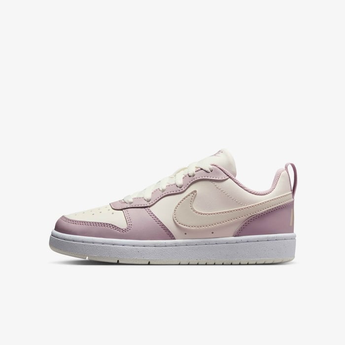 NIKE NIÑA ZAPATILLA CRT BOROUGH LOW RECRAFT BG PURL/WHT