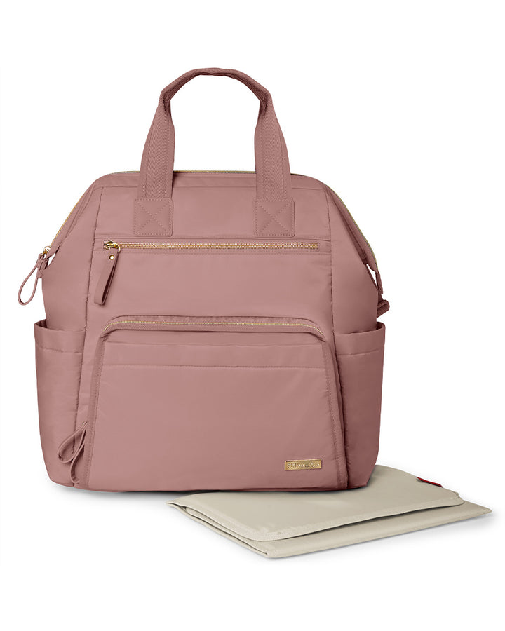 SKIP HOP BOLSA PAÑALERA MAINFRAME GRANDE OUVERTURE ROSA