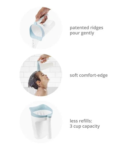 SKIP HOP JARRA PARA ENJUAGUE WAVE BLANCA