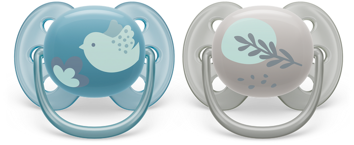 AVENT CHUPETES ULTRA SOFT 6-18M NIÑO 2PCS