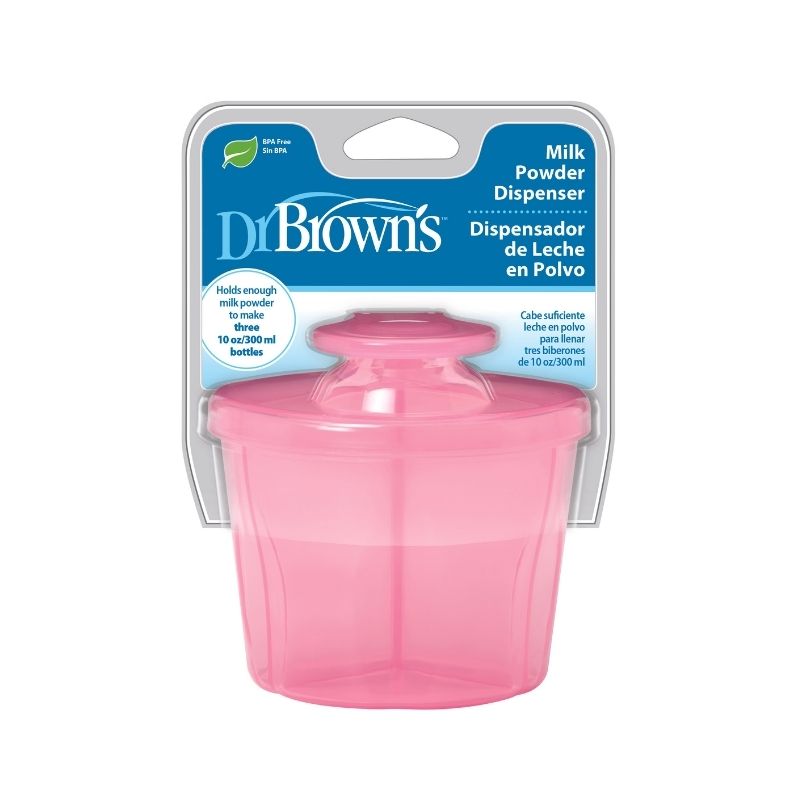 DR. BROWN VASO DISPENSADOR LECHE ROSADO