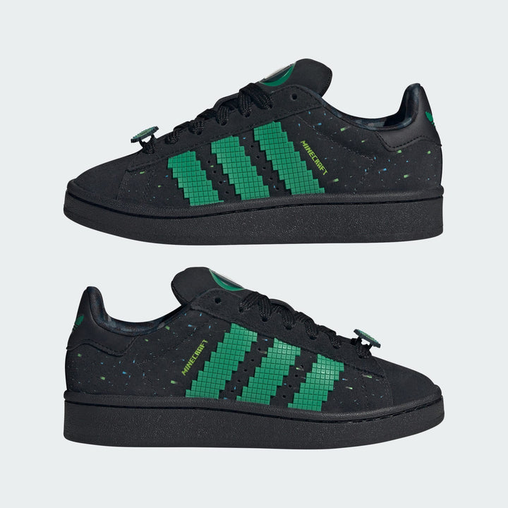 ADIDAS NIÑO ZAPATILLA CAMPUS 00S J MINECRAFT CBLACK/SECOGR/SESOGR