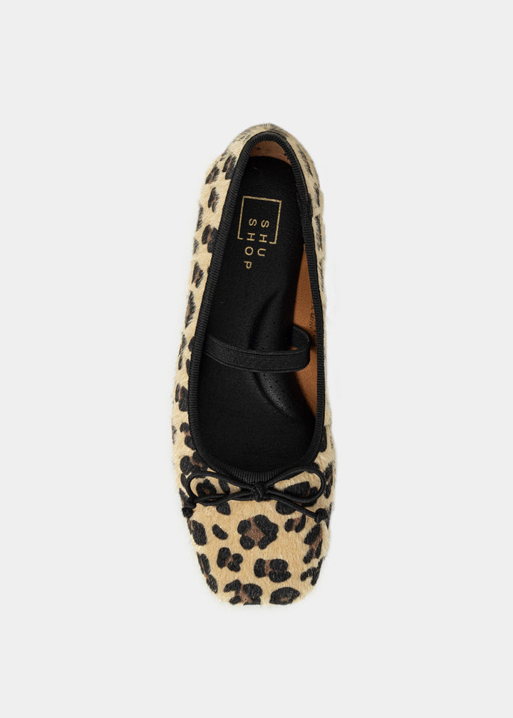 SHUSHOP NIÑA ZAPATO ANITA MINI LEOPARD HAIR