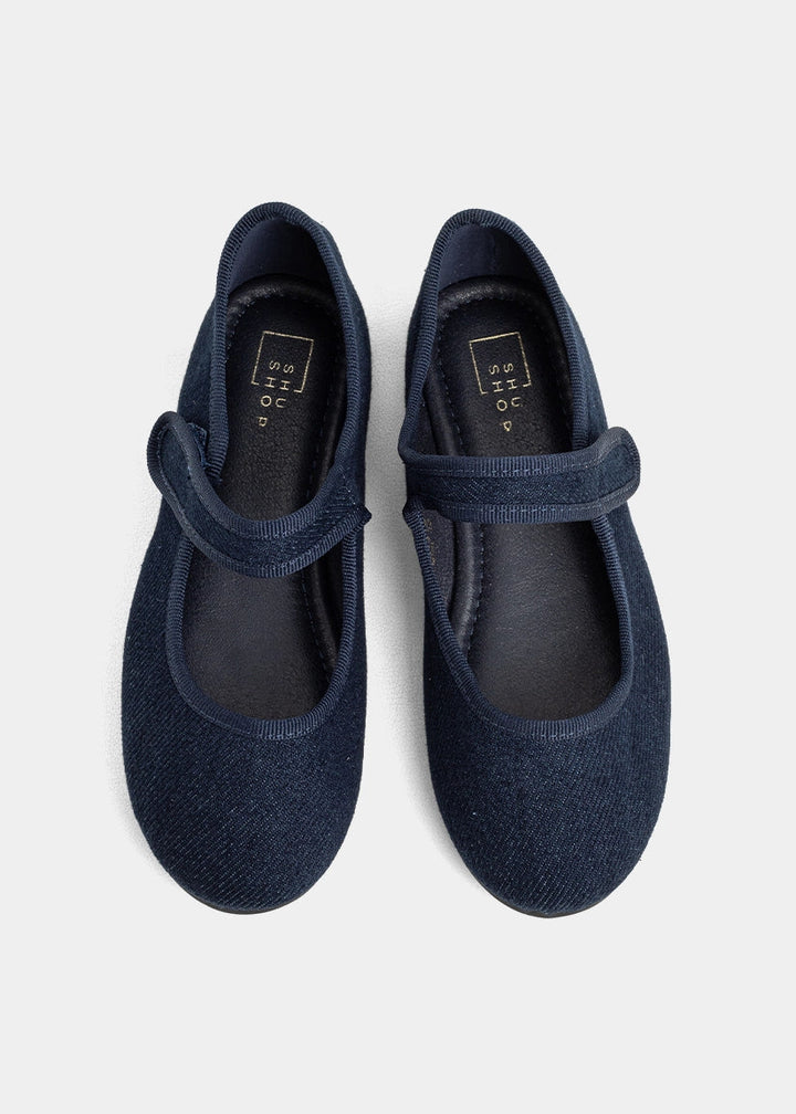 SHUSHOP NIÑA ZAPATO ARYA MINI DARK DENIM