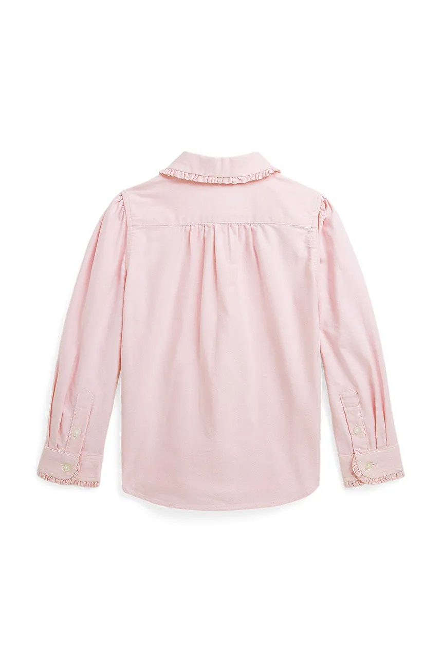 RALPH LAUREN NIÑA CAMISA BATH PINK