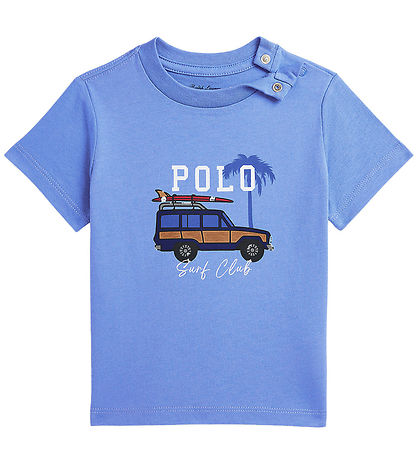 RALPH LAUREN BEBE NIÑO TSHIRT HARBOR ISLAND BLUE