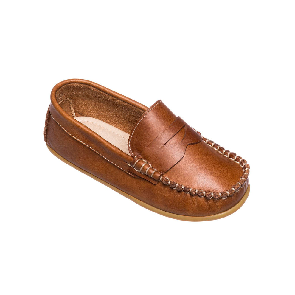 ELEPHANTITO BEBE NIÑO ZAPATO MOCASIN ALEX NATURAL