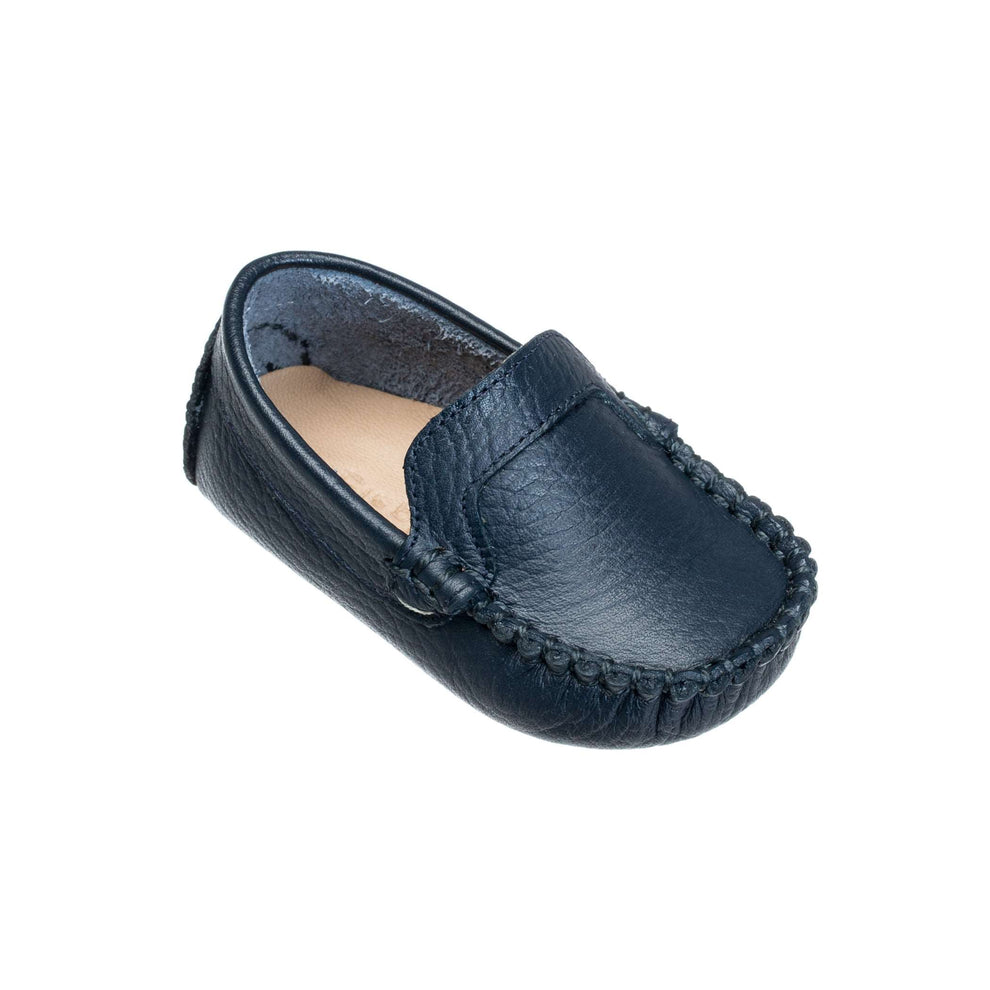 ELEPHANTITO BEBE NIÑO ZAPATO MOCCASIN NAVY
