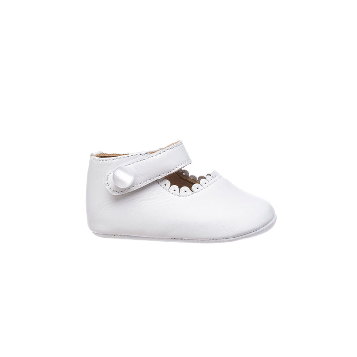 ELEPHANTITO BEBE NIÑA ZAPATO MARY JANE WHITE