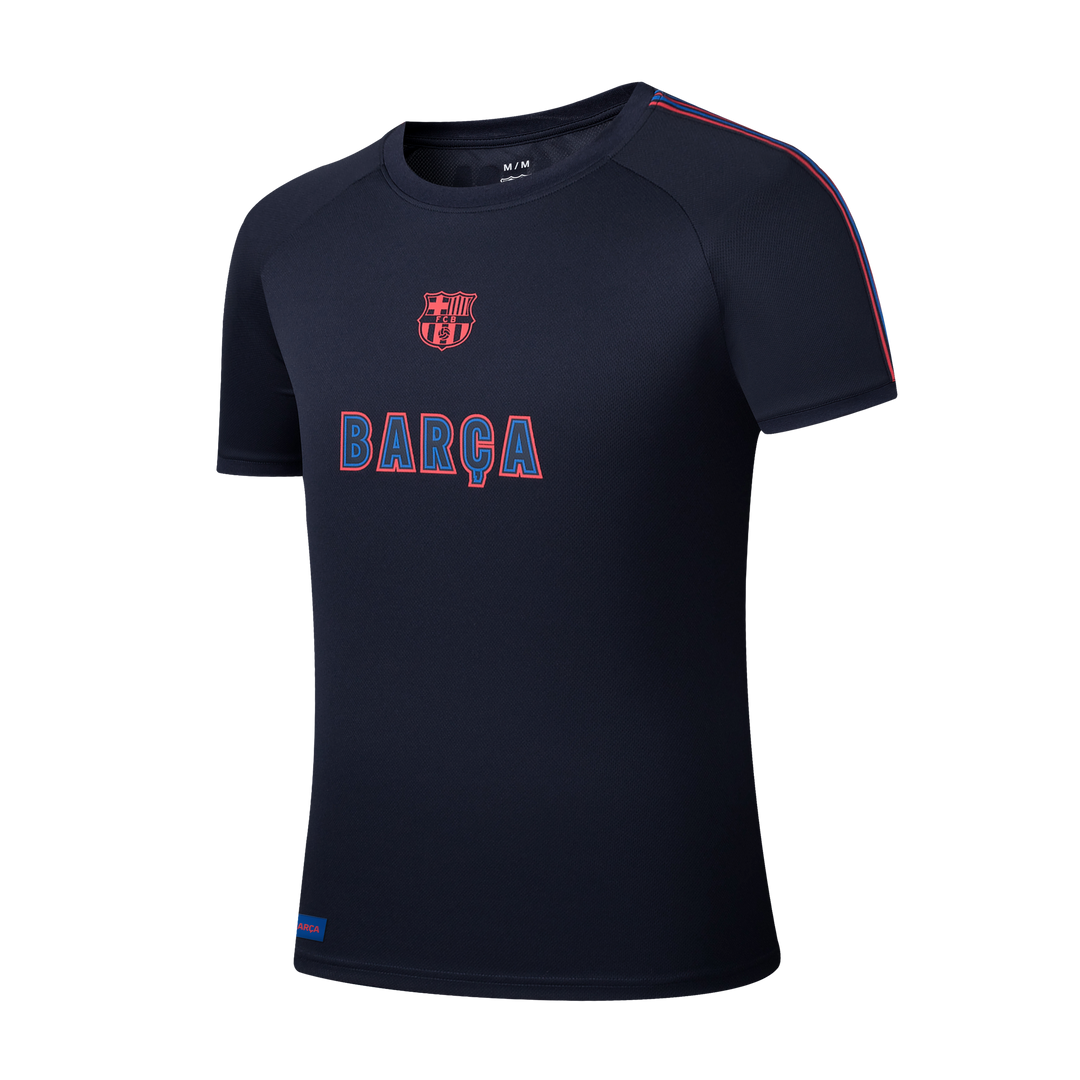 FANATICS NIÑO TSHIRT BARCELONA MATCHDAY ESSENTIALS M/C NAVY
