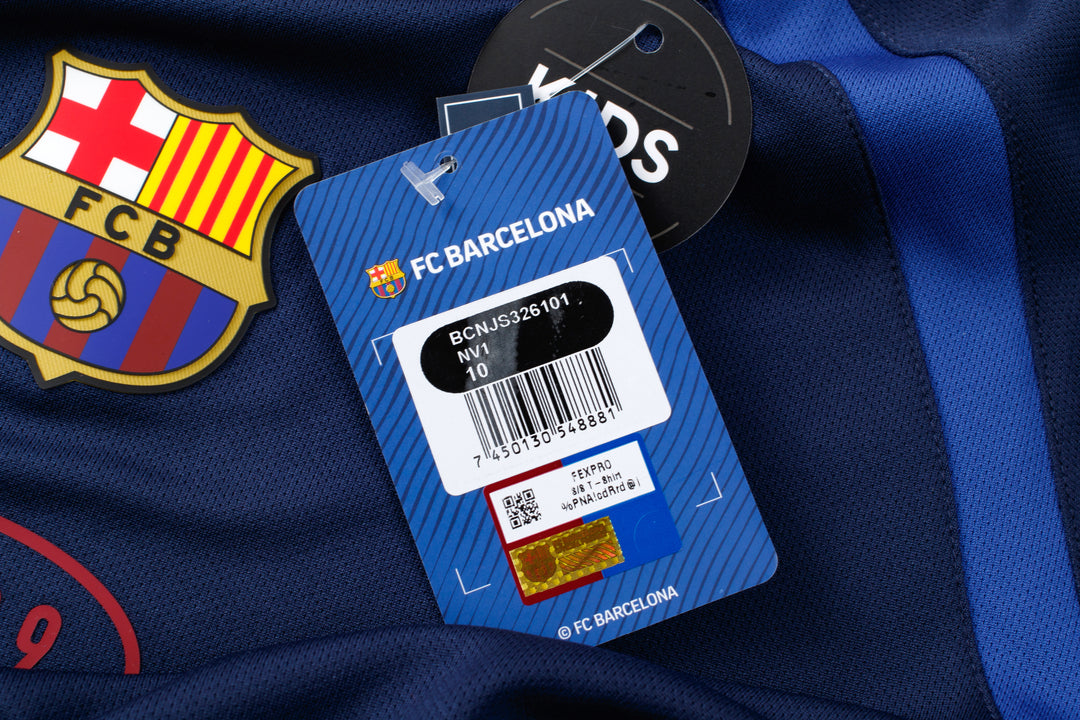 FANATICS NIÑO TSHIRT BARCELONA CLUB DNA M/C NAVY