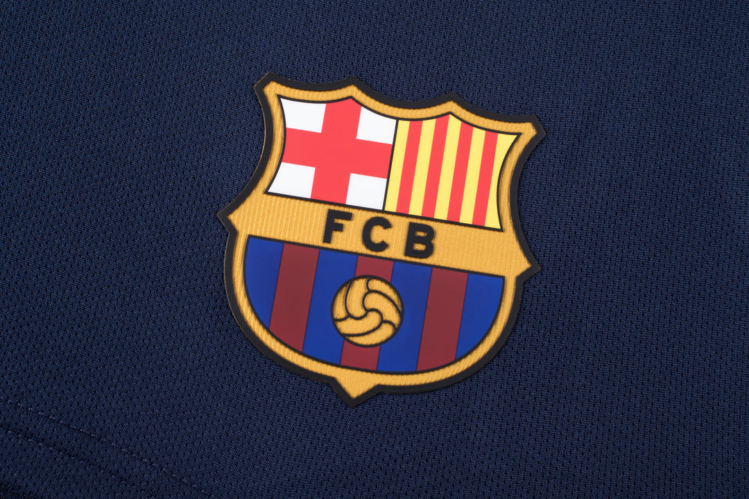 FANATICS NIÑO SHORT BARCELONA WARM UP NAVY