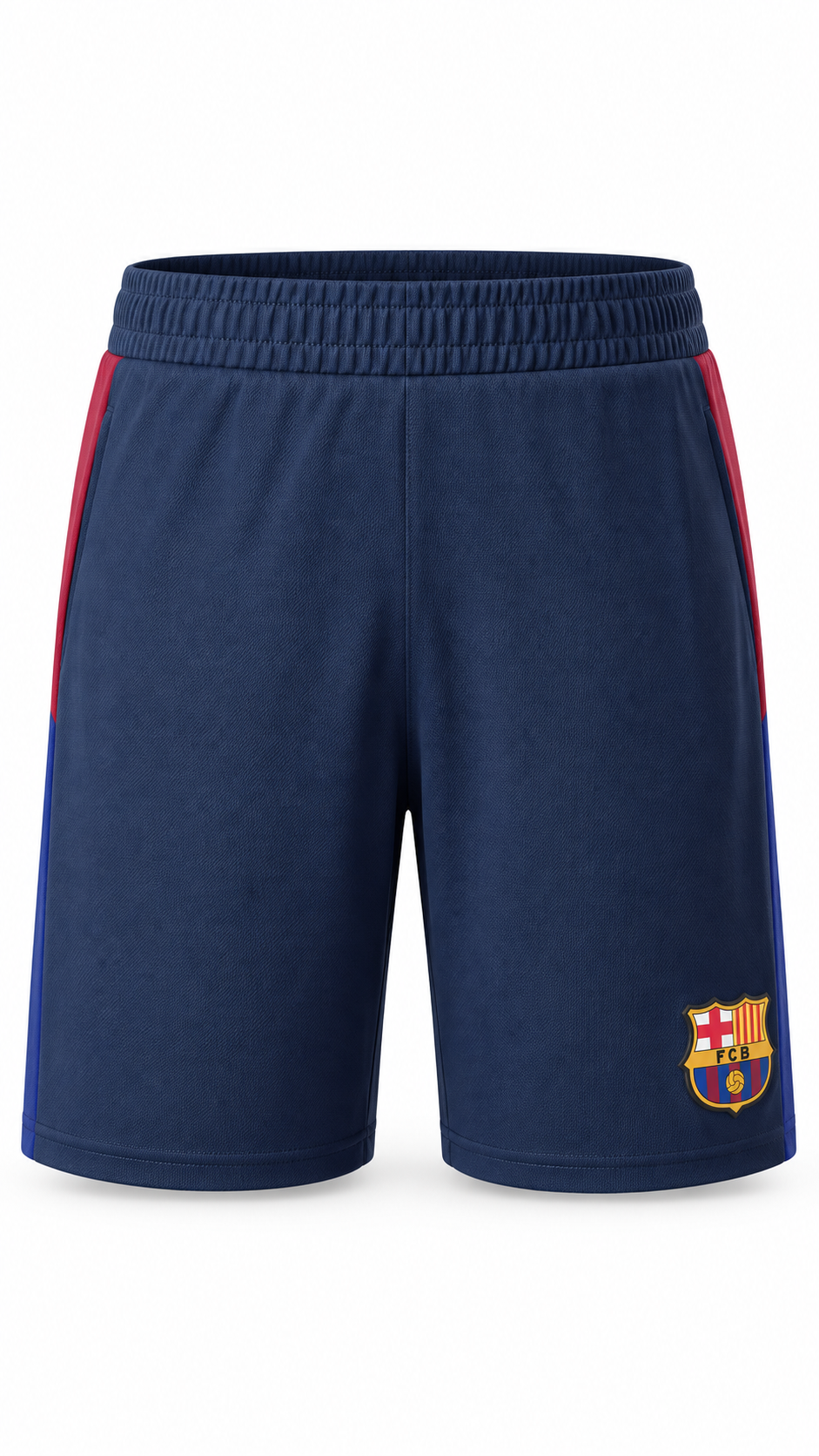 FANATICS NIÑO SHORT BARCELONA WARM UP NAVY