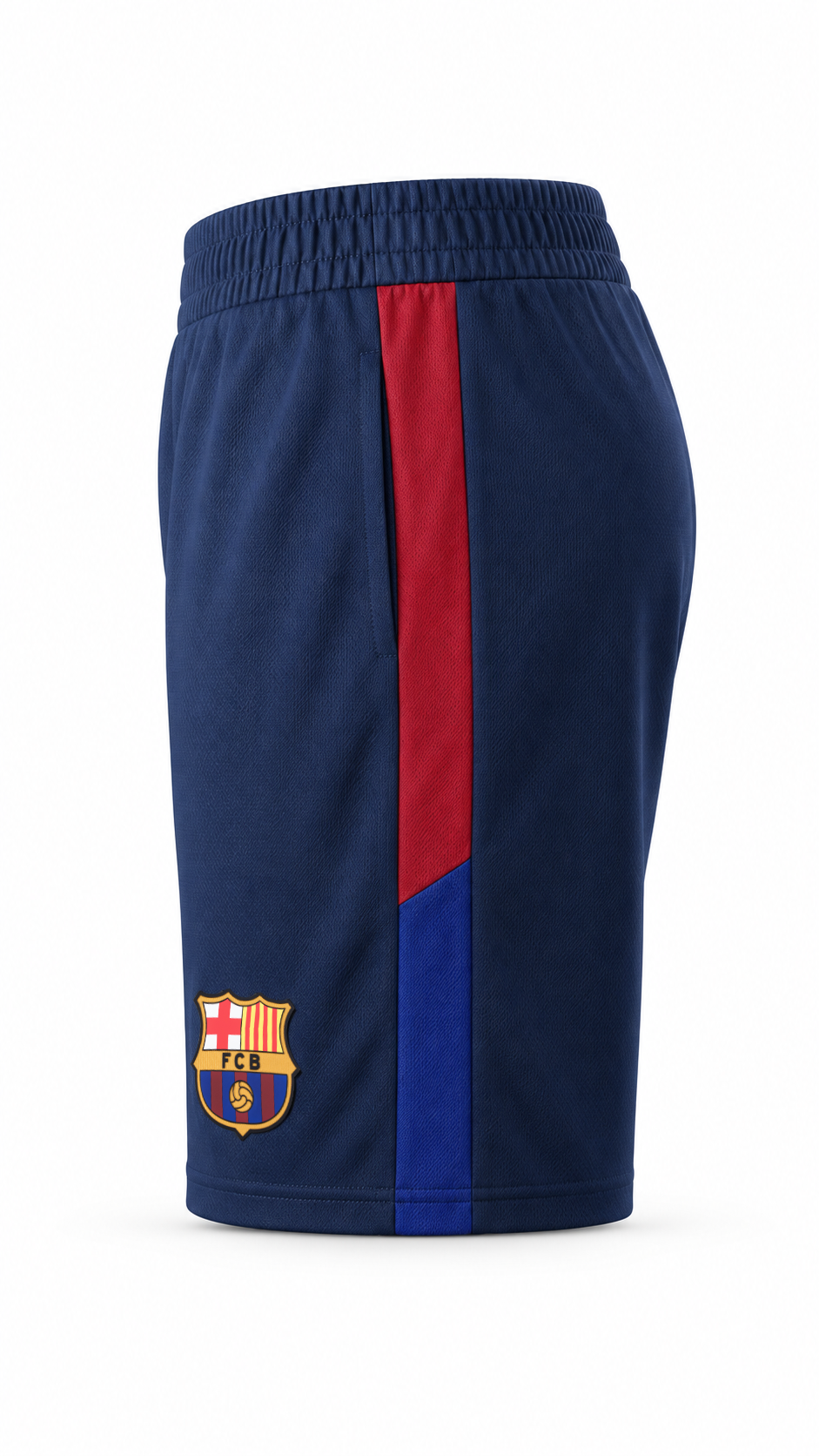 FANATICS NIÑO SHORT BARCELONA WARM UP NAVY