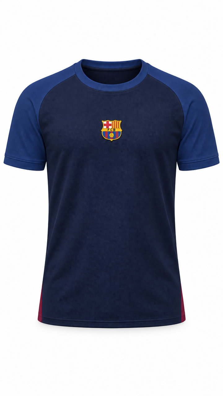 FANATICS NIÑO CONJ. DE SHORT BARCELONA NAVY