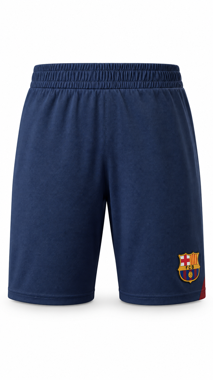 FANATICS NIÑO CONJ. DE SHORT BARCELONA NAVY