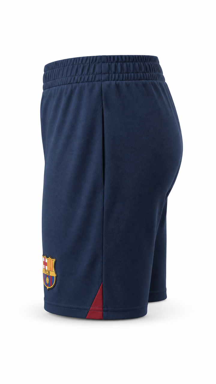 FANATICS NIÑO CONJ. DE SHORT BARCELONA NAVY