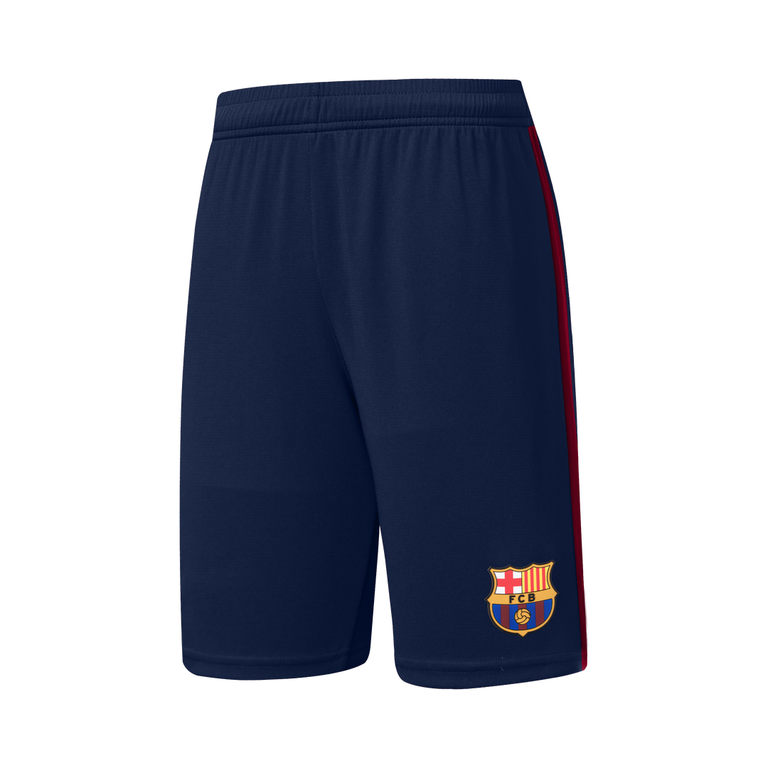 FANATICS NIÑO CONJ DE SHORT BARCELONA BURGUNDY/NAVY