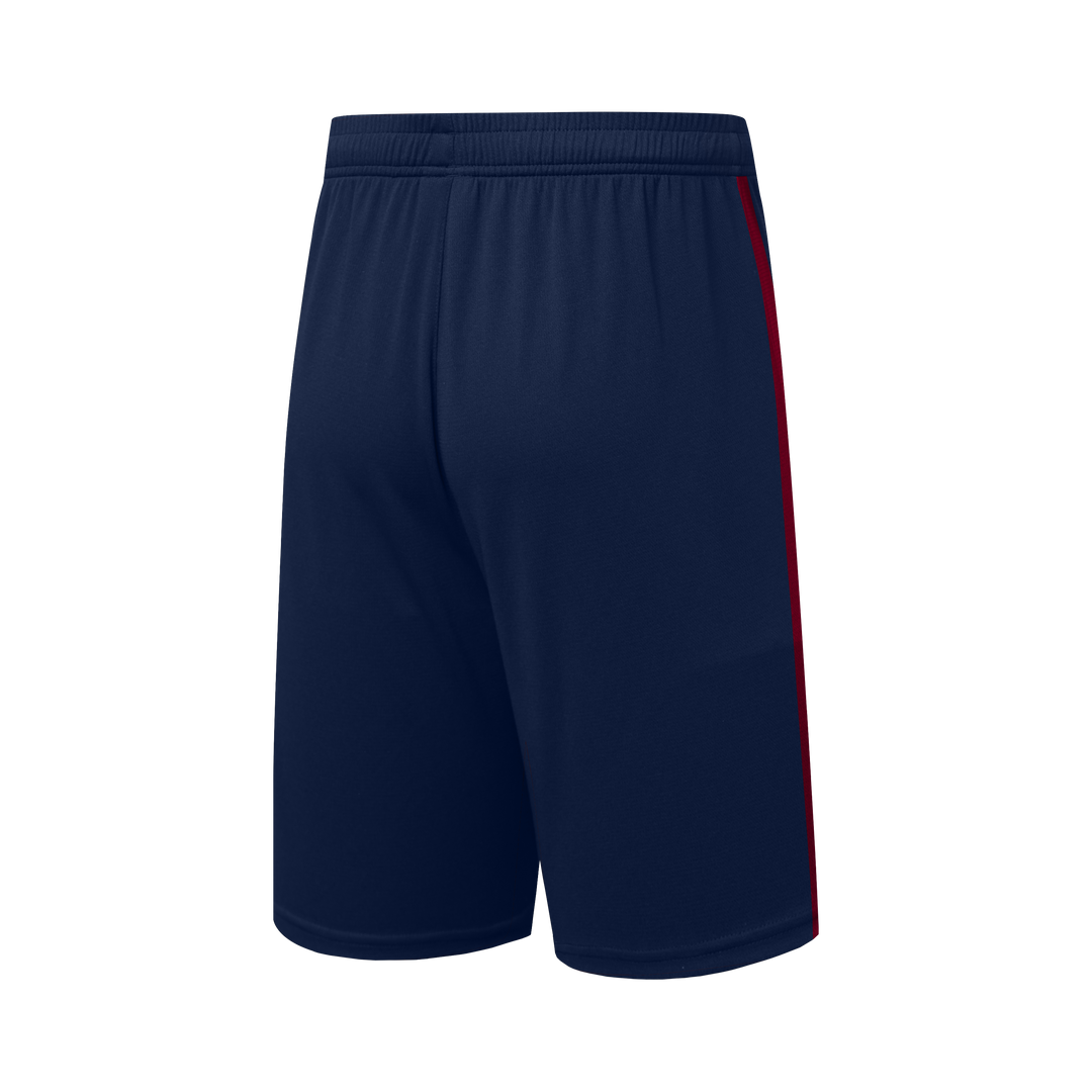FANATICS NIÑO CONJ DE SHORT BARCELONA BURGUNDY/NAVY