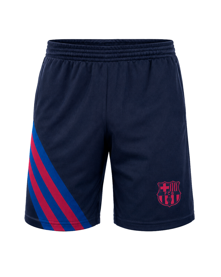 FANATICS NIÑO CONJ DE SHORT BARCELONA NAVY