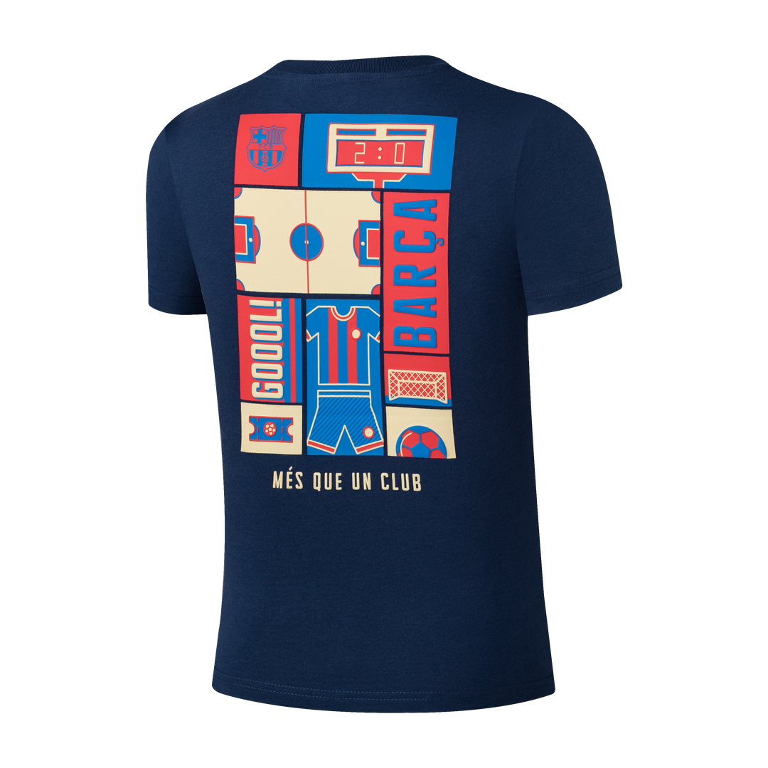 FANATICS NIÑO TSHIRT MANGA CORTA DEL BARCELONA EMOTICON