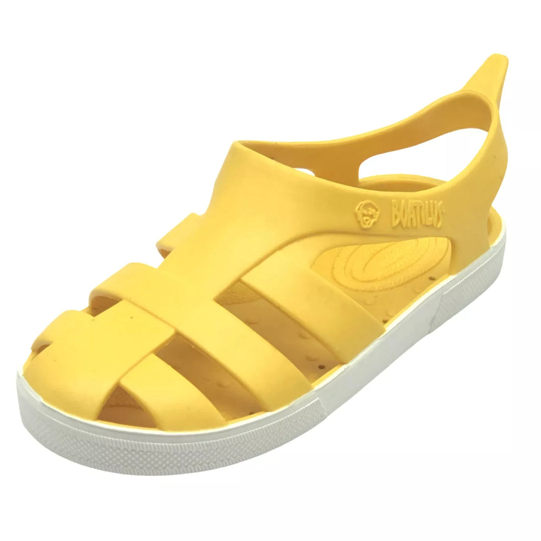 BOATILUS NIÑO SANDALIA BIOTY YELLOW/WHITE