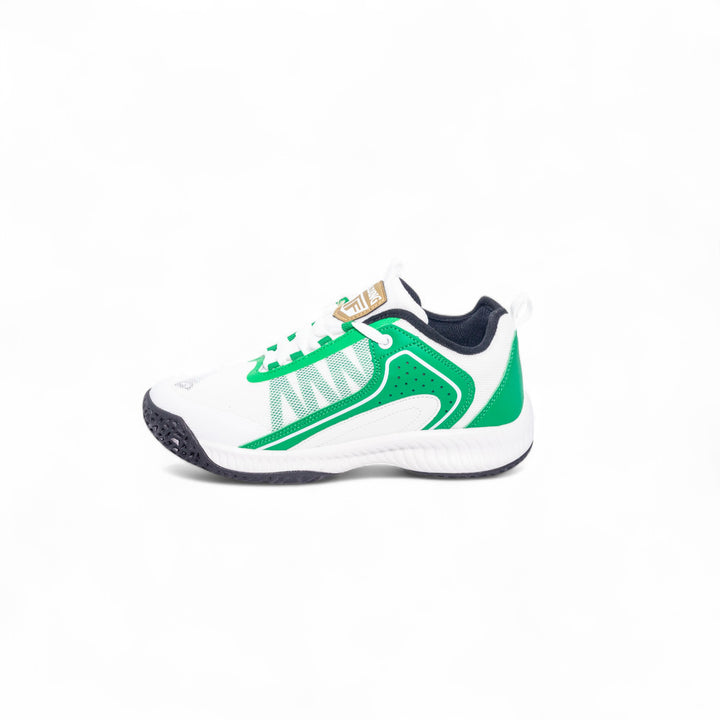 SPALDING NIÑO ZAPATILLA DUNKMASTER JR WHITE/GREEN