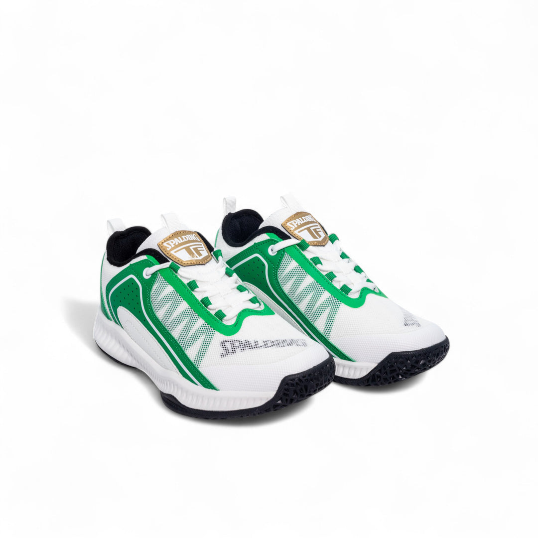 SPALDING NIÑO ZAPATILLA DUNKMASTER JR WHITE/GREEN