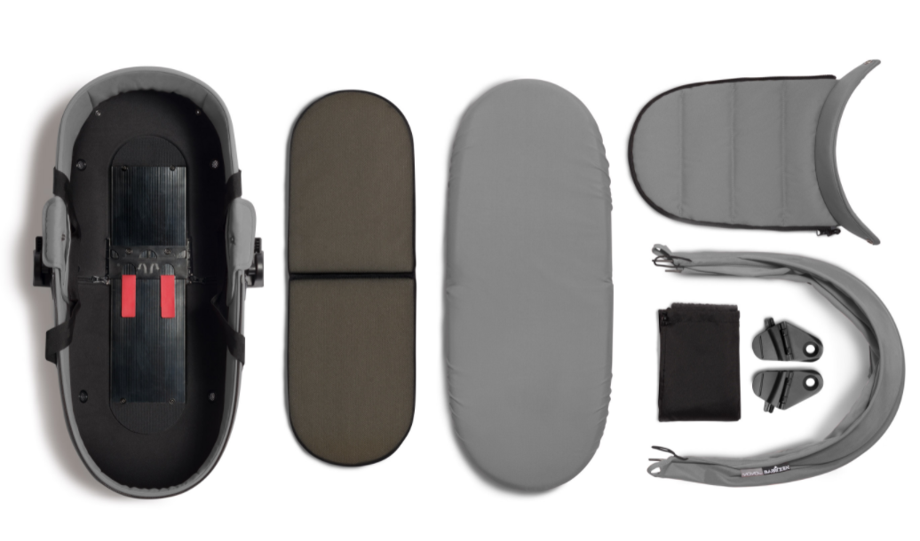 BABYZEN CANASTA P/COCHE YOYO BASSINET GREY