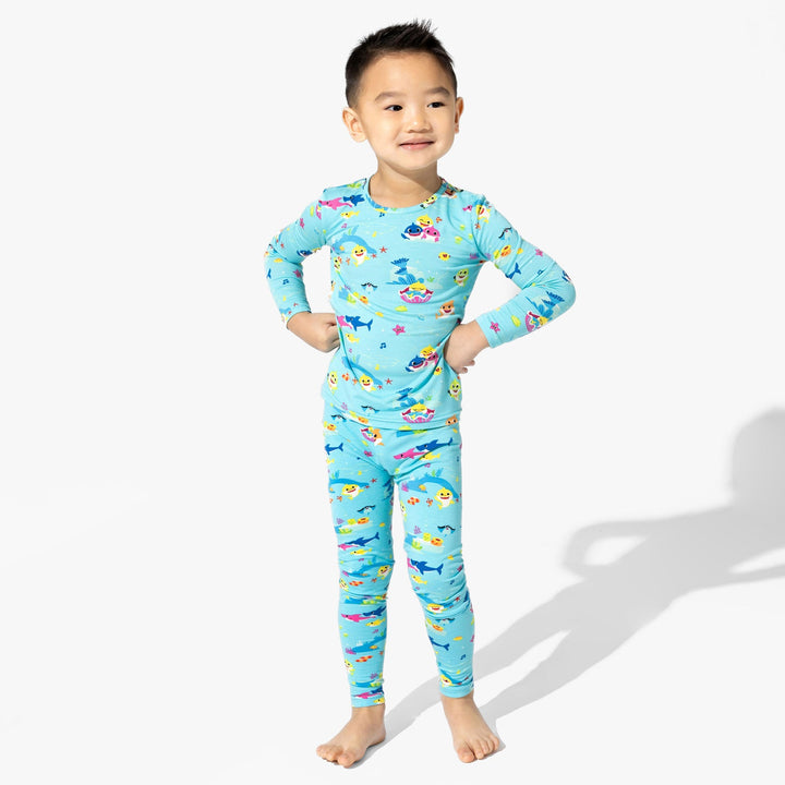 BELLABU BEAR NIÑO PIJAMA BABY SHARK BAMBOO