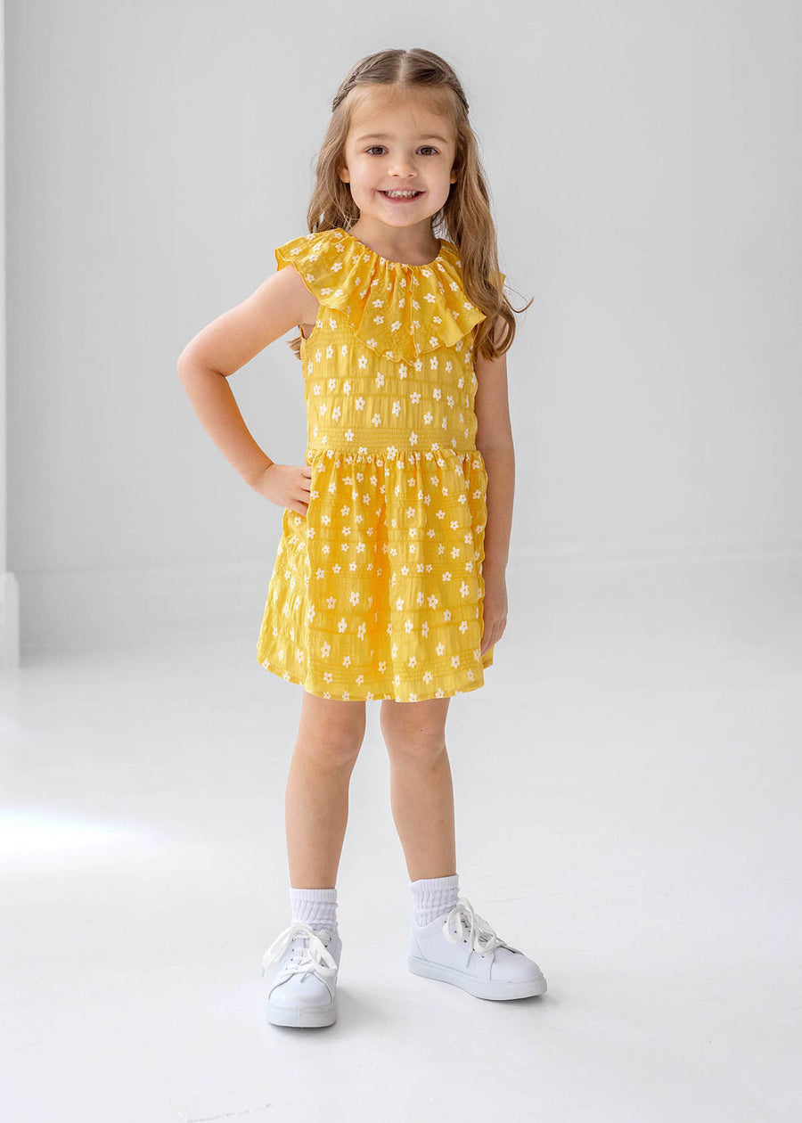 MABEL & HONEY NIÑA VESTIDO MORNING SUNSHINE YELLOW