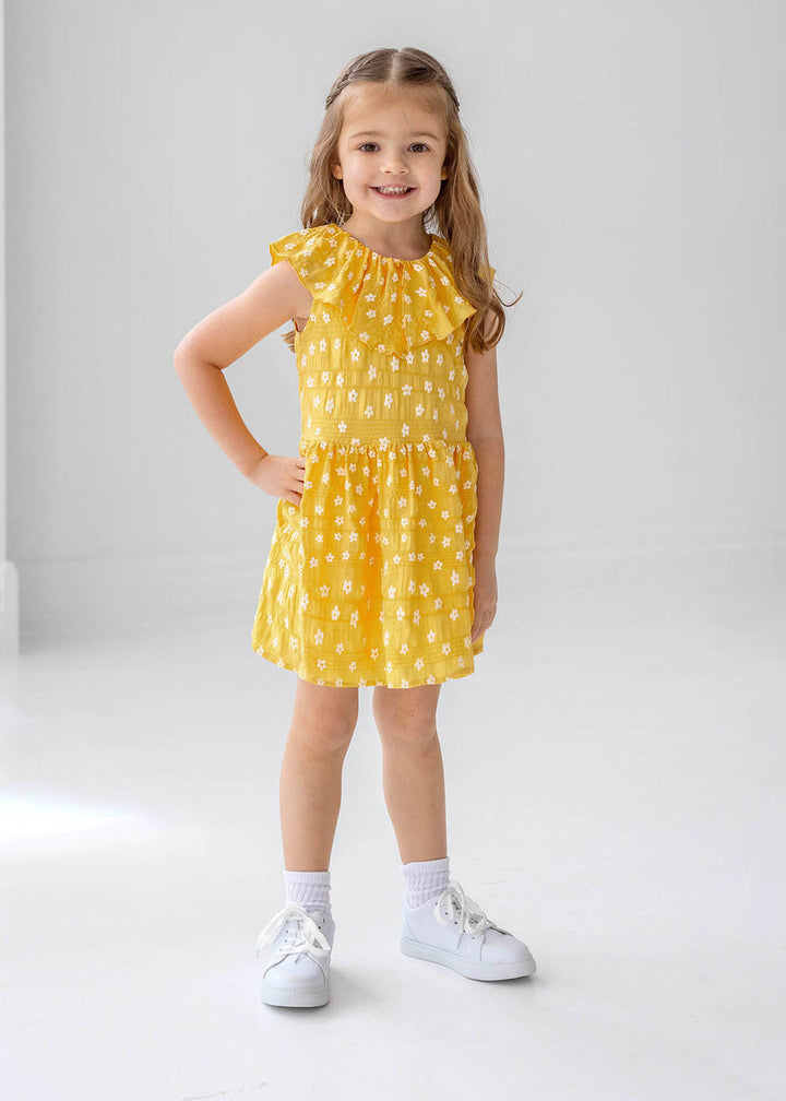 MABEL & HONEY NIÑA VESTIDO MORNING SUNSHINE YELLOW