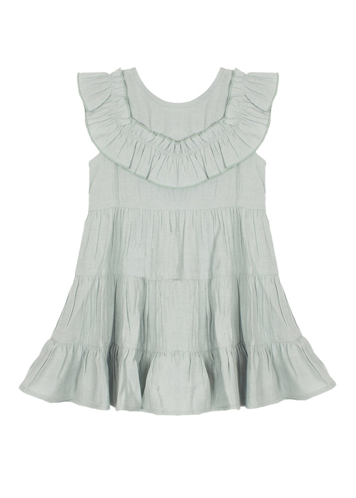 MABEL & HONEY NIÑA VESTIDO MILA GREEN