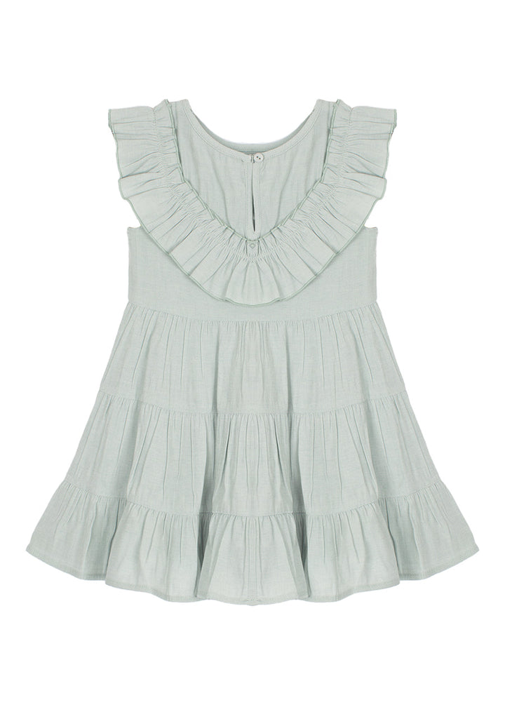 MABEL & HONEY NIÑA VESTIDO MILA GREEN