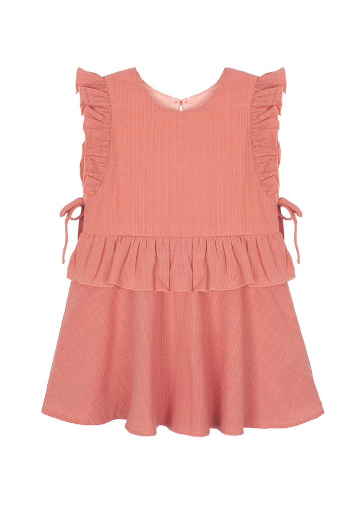 MABEL & HONEY NIÑA VESTIDO ROSY CHEEKS PINK