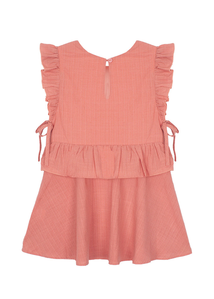 MABEL & HONEY NIÑA VESTIDO ROSY CHEEKS PINK