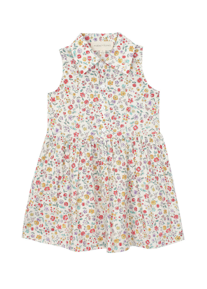 MABEL & HONEY NIÑA VESTIDO SUPER BLOOM MULTI